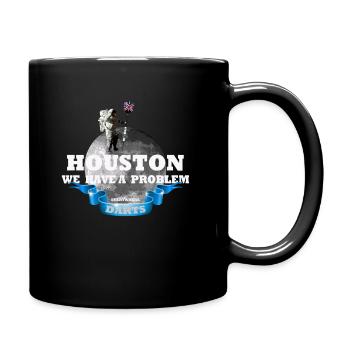 Houston we have a problem - Mug uni - noir - Droite