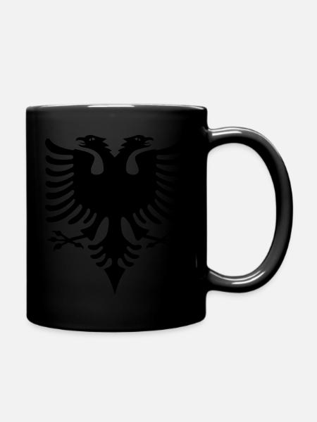 Albanien - Tasse einfarbig - Schwarz