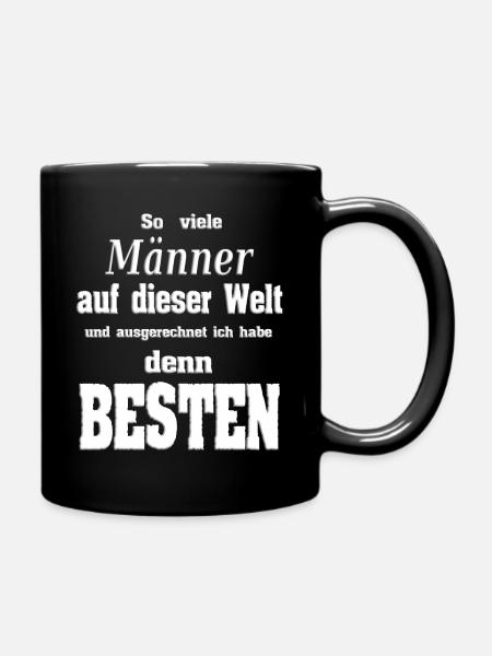 Idée cadeau Le meilleur homme du monde - Mug uni - noir