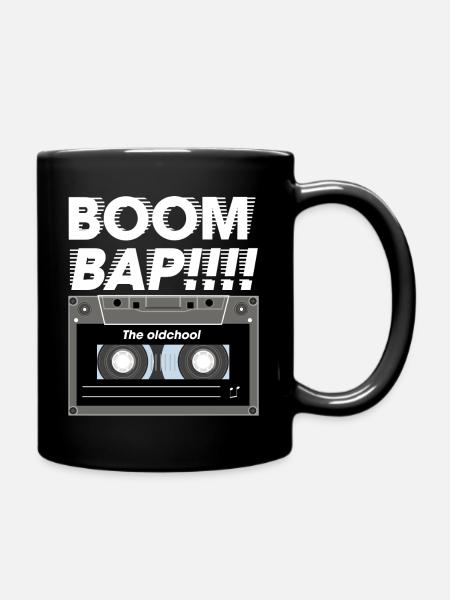 Cassette Boom Bap - Mug uni - noir