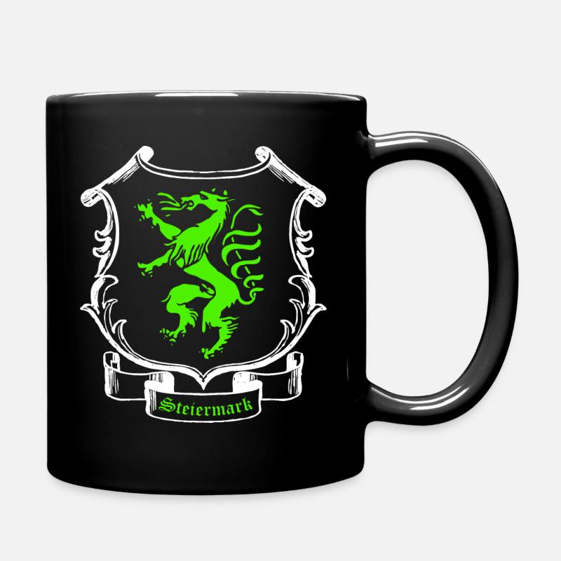 Steiermark - Tasse einfarbig - Schwarz