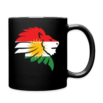 Kurdistan flag Son cadeau biji - Mug uni - noir - Droite