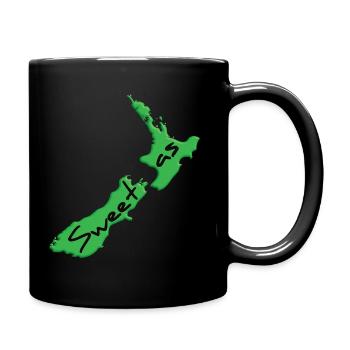 Sweet as Nouvelle-Zélande New Zealand Work and Travel - Mug uni - noir - Droite