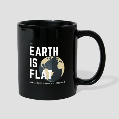 Flat Earth - Tasse einfarbig