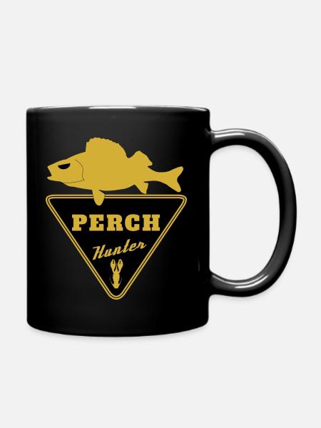 Perch Hunter Batch 2 - Tasse einfarbig - Schwarz