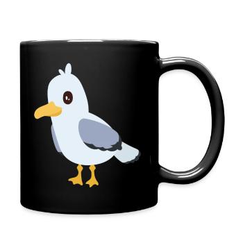 gull - Full Colour Mug - black - Right