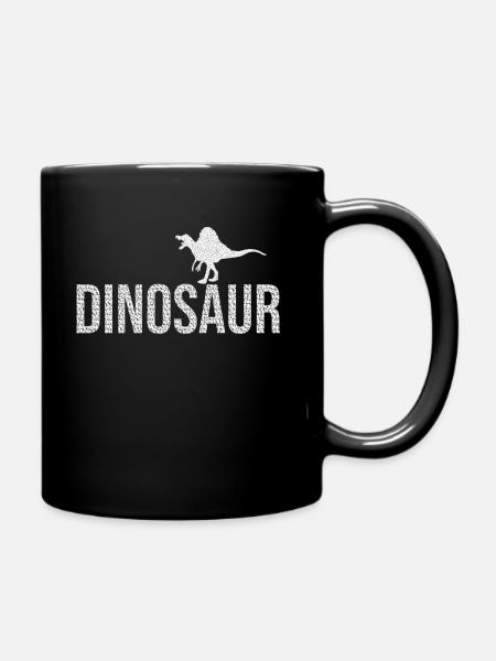 Dinosaur Dinos Dinosaurs Dinosaurs - Full Colour Mug - black