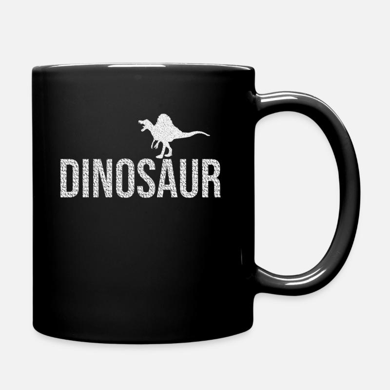 Dinosaur Dinos Dinosaurs Dinosaurs - Full Colour Mug - black