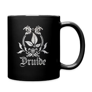 Druid Tabletop RPG T-Shirt - Full Colour Mug - black - Right