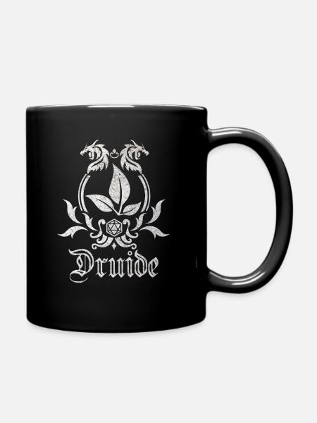 Druide Tabletop RPG T-Shirt - Mug uni - noir