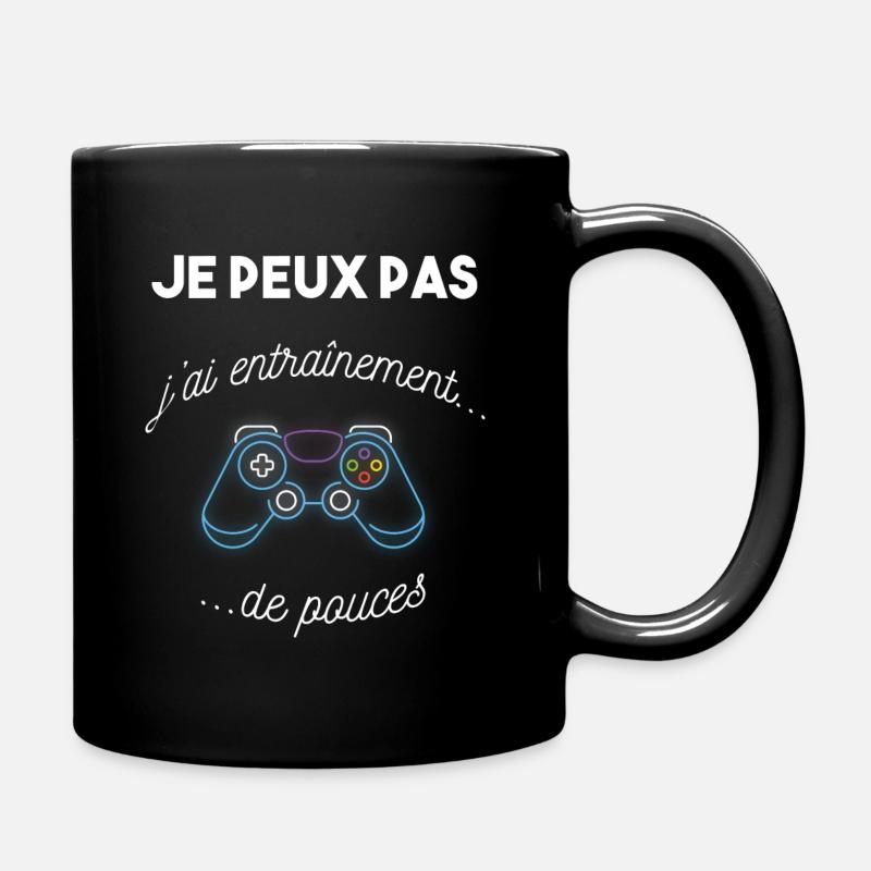 Jpeux Pas J'ai Console - Mug uni - noir