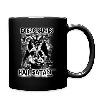 Disco suce la grêle Satan - VelvetBlackCultClothing - Mug uni - noir - Droite