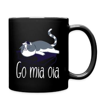 Allez mon oia - Mug uni - noir - Droite