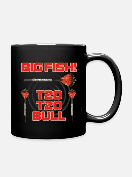 Darts big fish 170 - Full Colour Mug - black