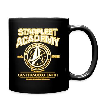 Star Trek Discovery Starfleet Academy Tasse - Tasse einfarbig - Schwarz - Rechts