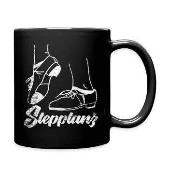 Claquettes - Mug uni - noir - Droite