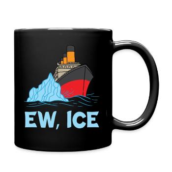 EW ICE Titanic Cruise Ship 1912 Cruise - Tasse einfarbig - Schwarz - Rechts