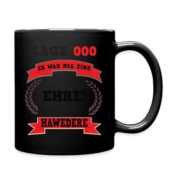 Situation des forces armées autrichiennes 000 - Mug uni - noir - Droite