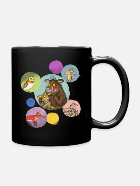 Der Grüffelo Freunde Bubbles - Tasse einfarbig - Schwarz