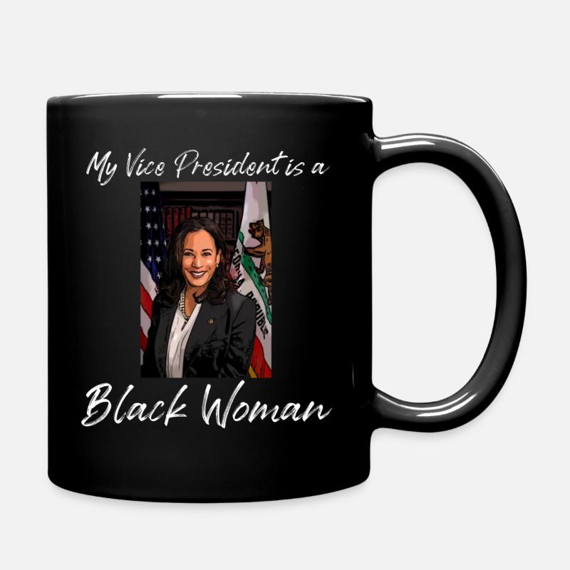 Kamala Harris 2020, machen wir das, Kamala Harris - Tasse einfarbig - Schwarz