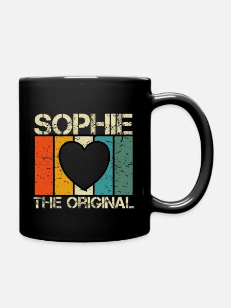 Sophie - Mug uni - noir