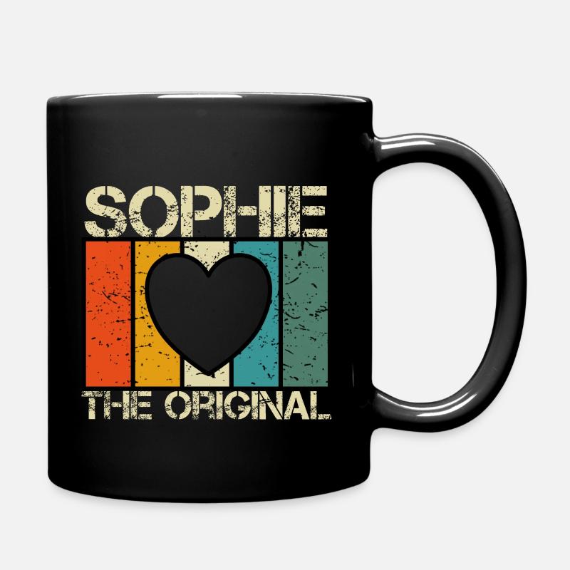 Sophie - Tasse einfarbig - Schwarz