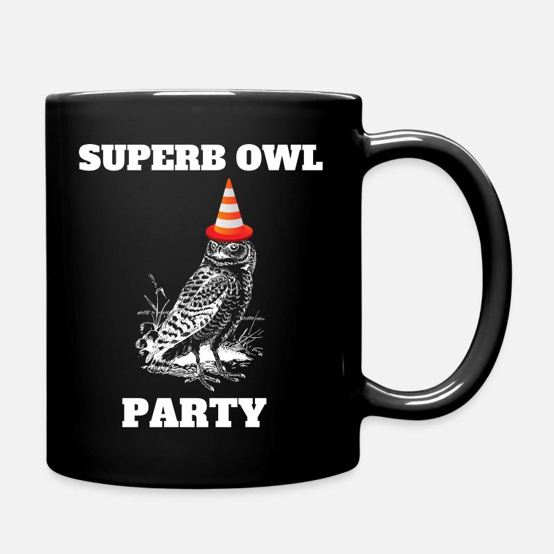 Superbe owl party, ce que nous faisons dans l’ombre - Mug uni - noir