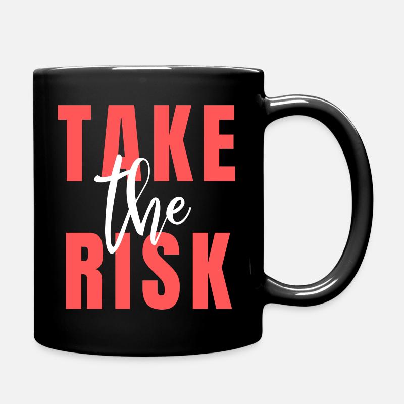 Prenez le risque - Mug uni - noir
