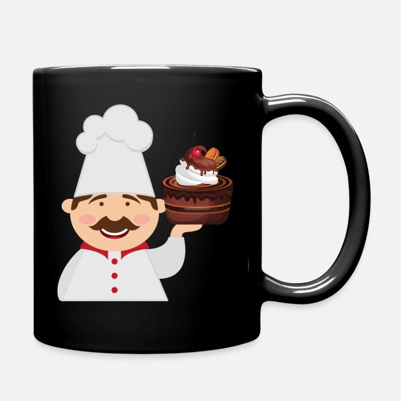 Konditor - Konditor - Tasse einfarbig - Schwarz