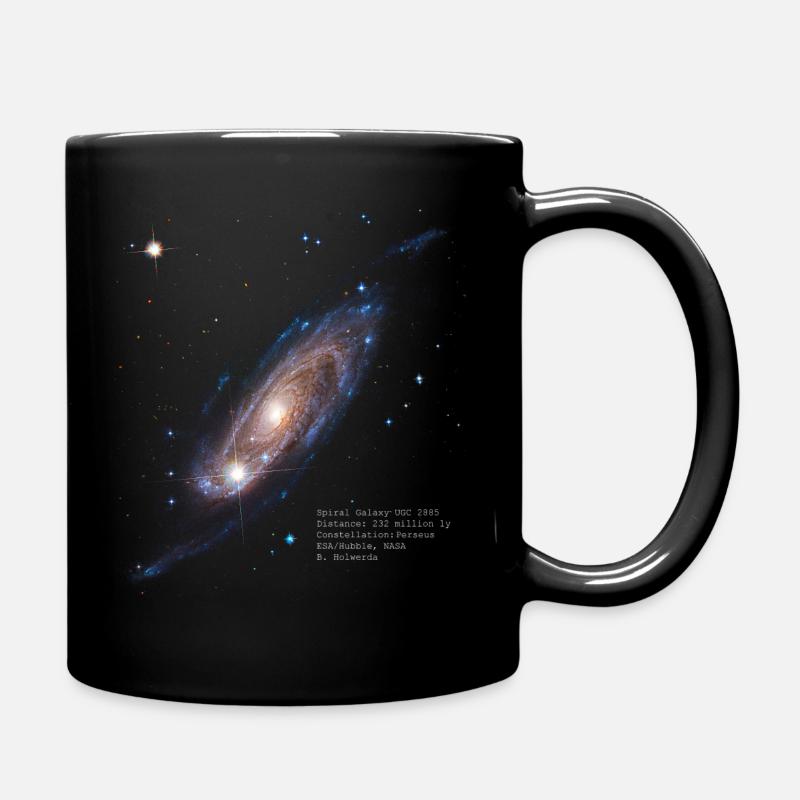 Spiral Galaxy UGC 2885 - Tasse einfarbig - Schwarz