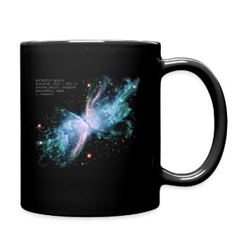 Butterfly Nebula - NGC 6302 - Full Colour Mug - black - Right