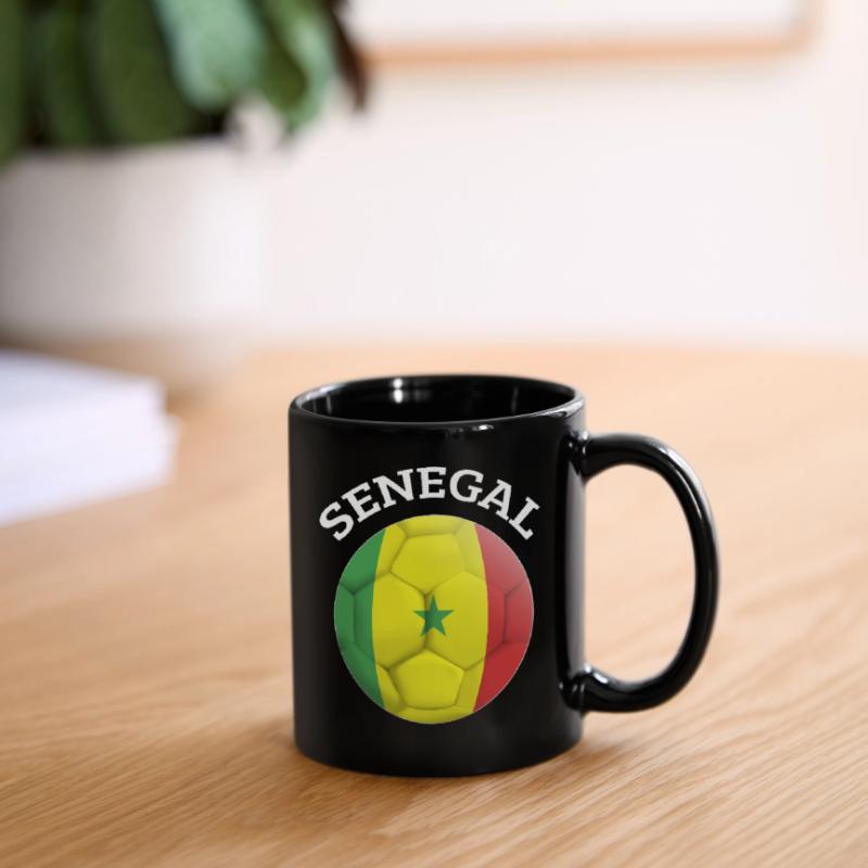 Senegal Afrika Geschenkidee Tasse einfarbig