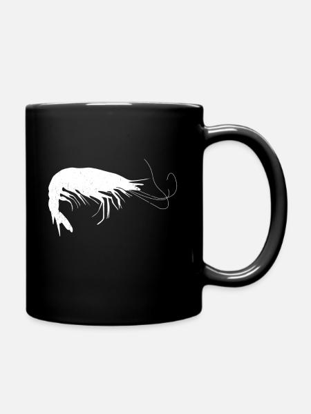 Crevettes crevettes Aquarium Aquariophile Crevettes - Mug uni - noir