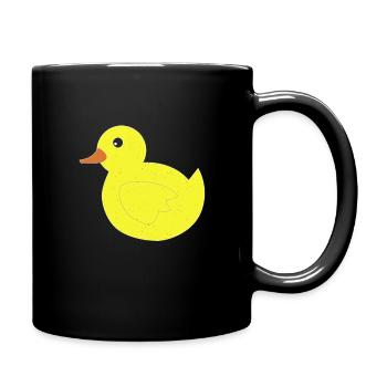 Canards de bain - Mug uni - noir - Droite