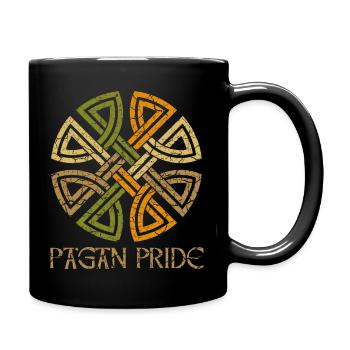 x-knotwork - Full Colour Mug - black - Right