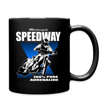 Speedway - Motorcycle Speedway - Tasse einfarbig - Schwarz - Rechts