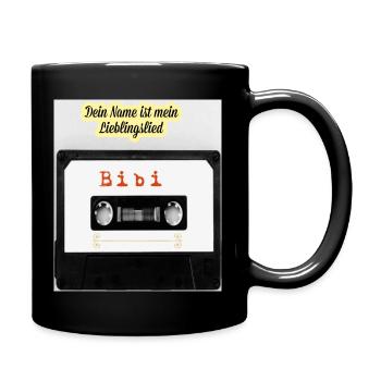 Bibi - Tasse einfarbig - Schwarz - Rechts