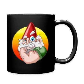 Nains de jardin - Mug uni - noir - Droite
