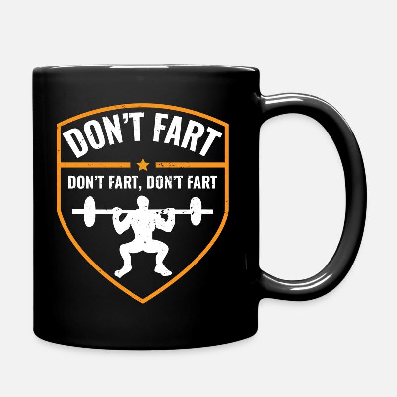 Funny Gym - Full Colour Mug - black