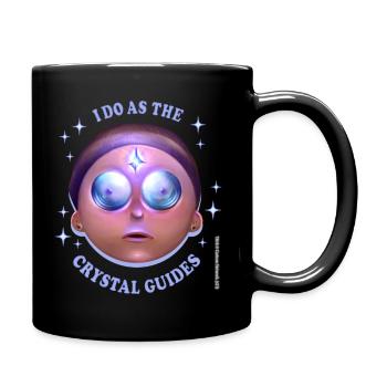 Rick Et Morty Le cristal guide Morty Head Coupe - Mug uni - noir - Droite