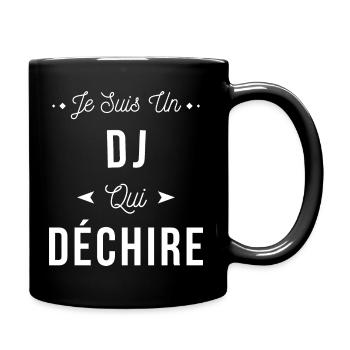 Je Suis Un DJ Qui Déchire - Mug uni - noir - Droite
