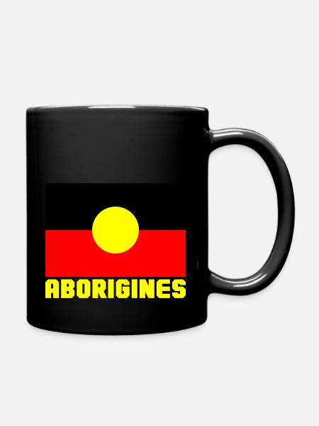 Aborigènes - Mug uni - noir