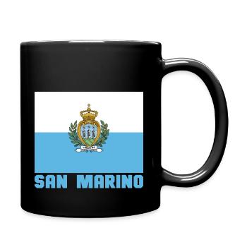 San Marino - Tasse einfarbig - Schwarz - Rechts