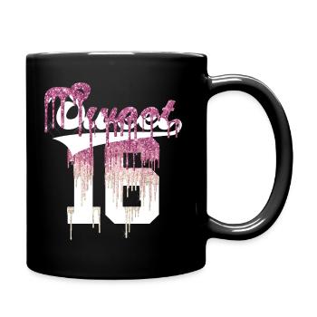 SWEET 16 ENFIN 16ÈME ANNIVERSAIRE - Mug uni - noir - Droite