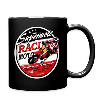 Supermoto - Supermotard - Mug uni - noir - Droite