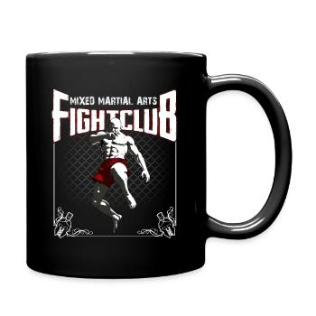 Mixed Martial Arts - Tasse einfarbig - Schwarz - Rechts