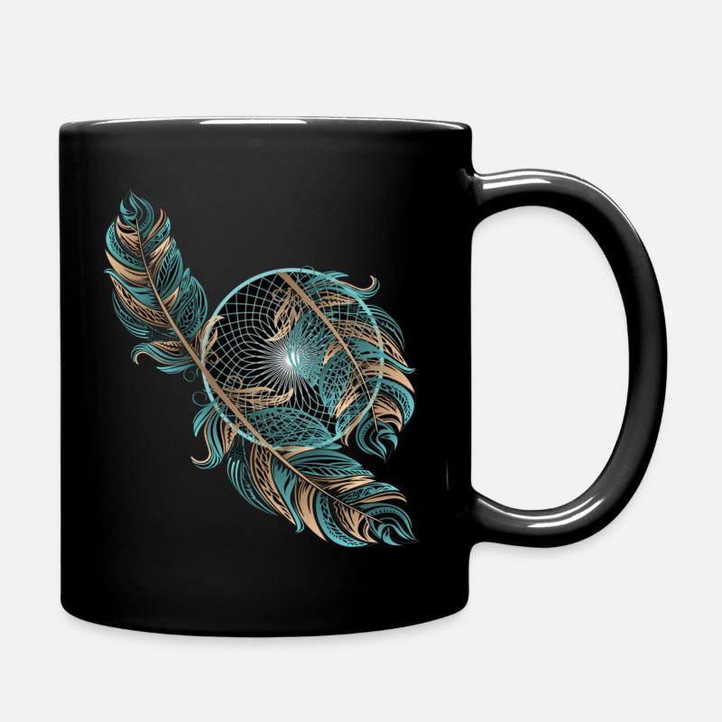 Traumfänger - Tasse einfarbig - Schwarz