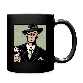 Gangster - Mug uni - noir - Droite