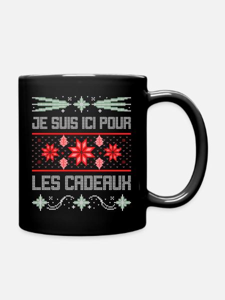 Pull moche de noel t-shirt de noel - Mug uni - noir