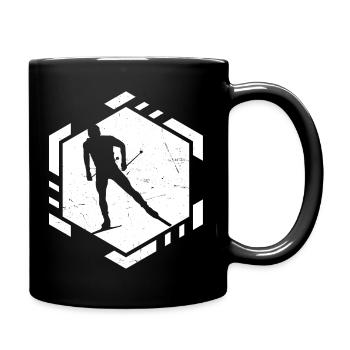 Men's Cross-Country Classic Cross-Country Classic - Full Colour Mug - black - Right